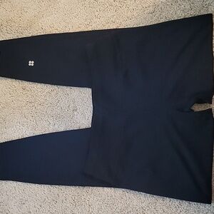 Pre-loved Sweaty Betty Contour Gym Leggings, Black SMALL